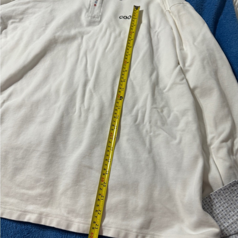 PreOwned COOGI 4xl Long sleeve cotton polo with French cuffs​ 58# - Picture 11 of 13